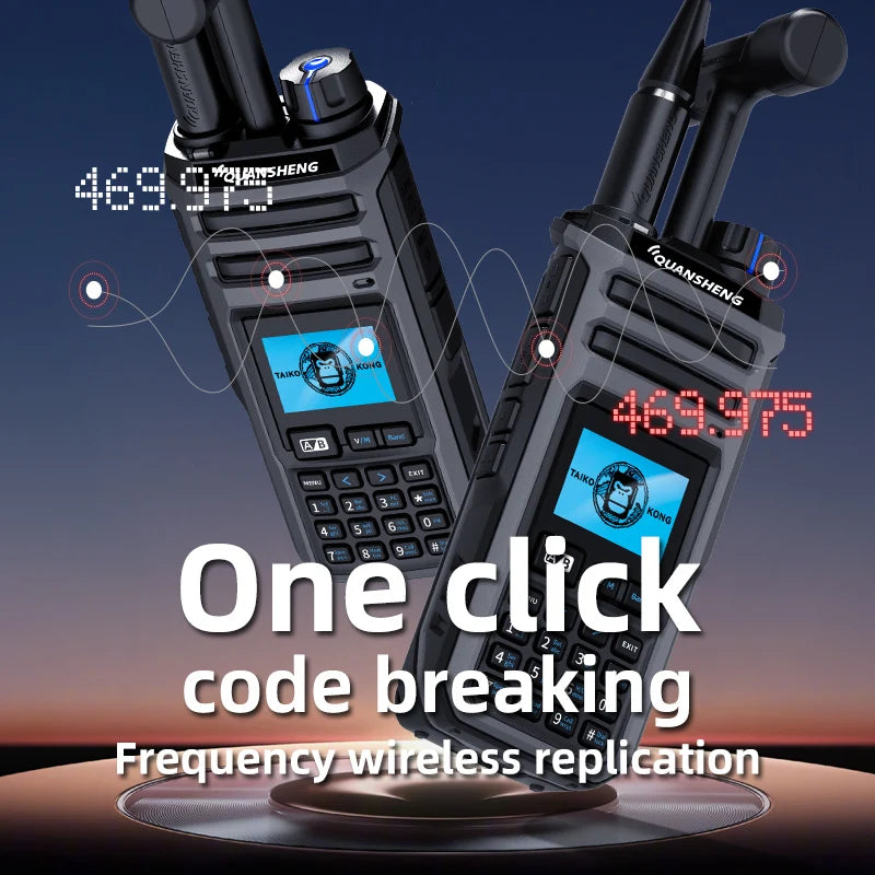 Quan Sheng TK11 Dual Band Transceiver 10W VHF UHF IP55