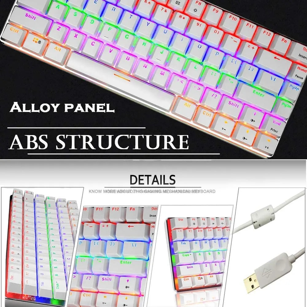 Attack Shark Mechanical Gaming Keyboard And Mouse Set