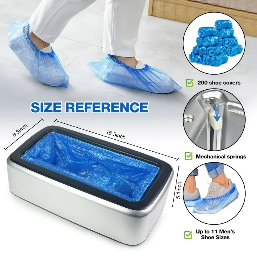 XMSJ Portable Automatic Shoe Cover Dispenser