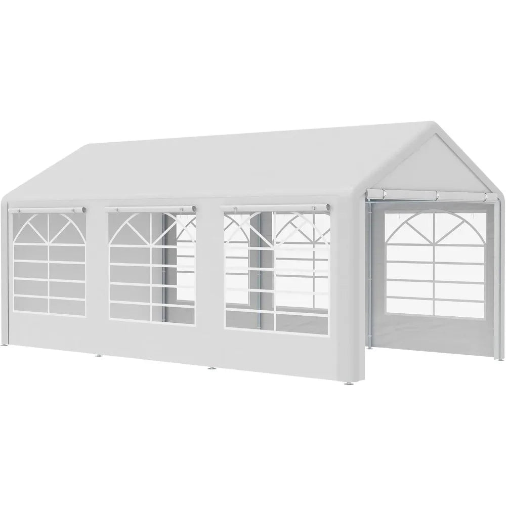 Heavy Duty Party Tent Outdoor Gazebo Shelter With Removable Sidewalls