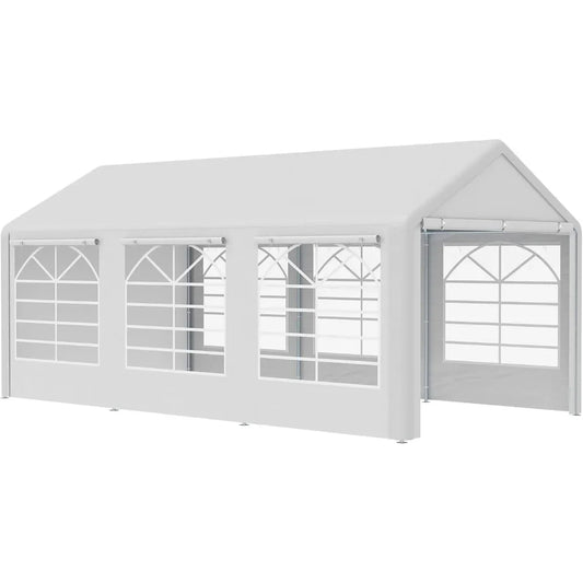 Heavy Duty Party Tent Outdoor Gazebo Shelter With Removable Sidewalls