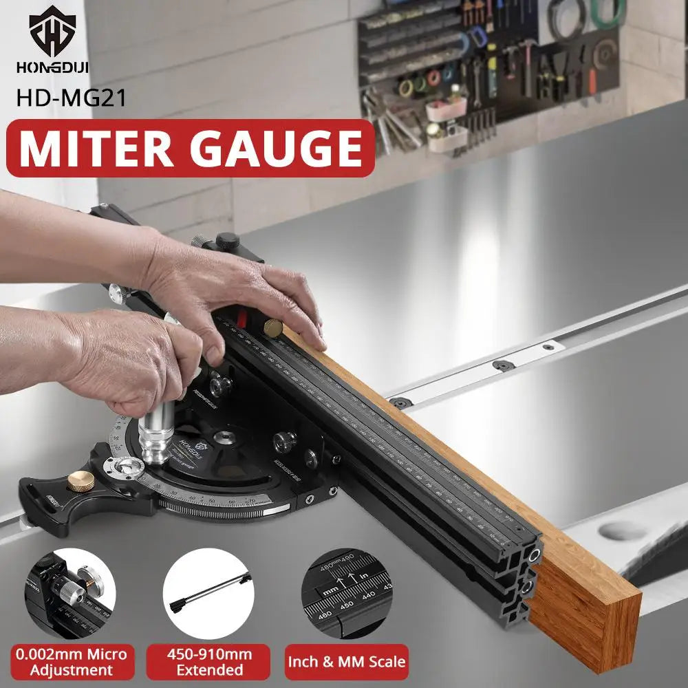 NASUMDIY Miter Gauge With Extended Fence For Table Saw Router