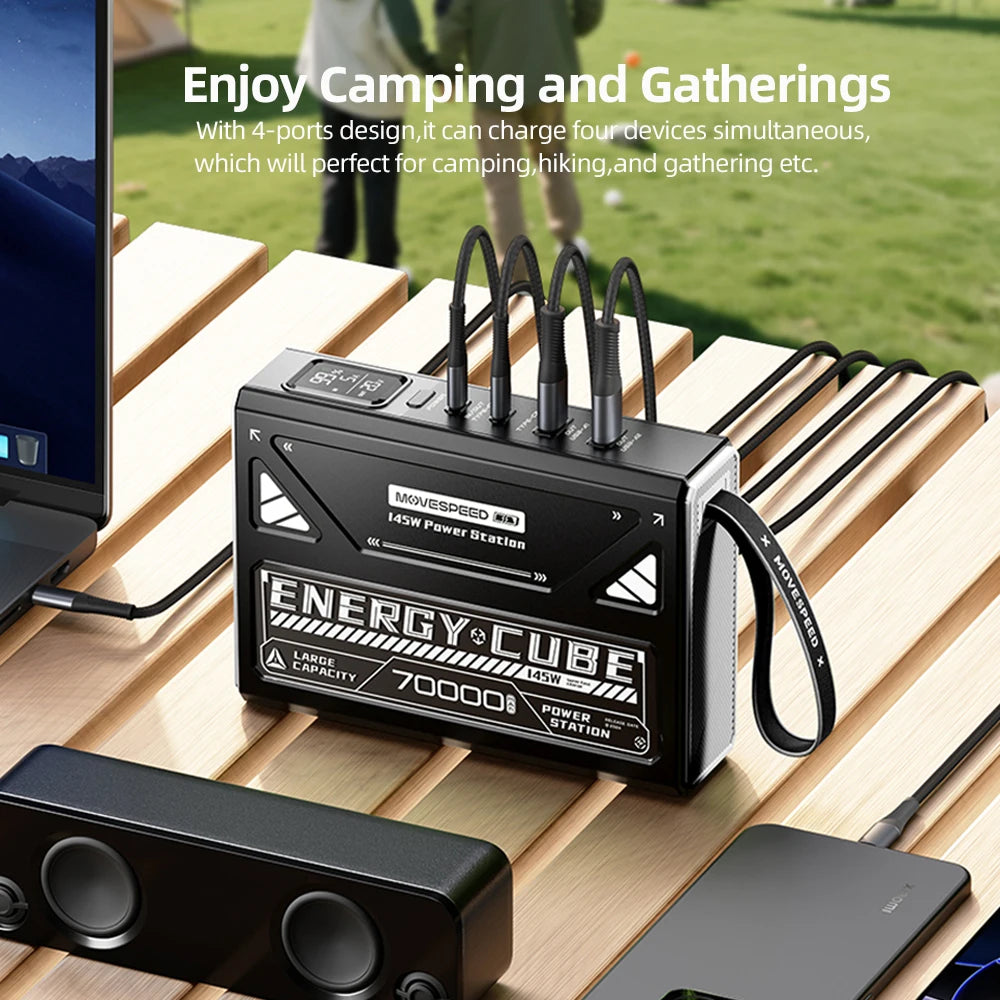 MOVESPEED Z70 Pro 100W Power Bank Outdoor Battery Charger