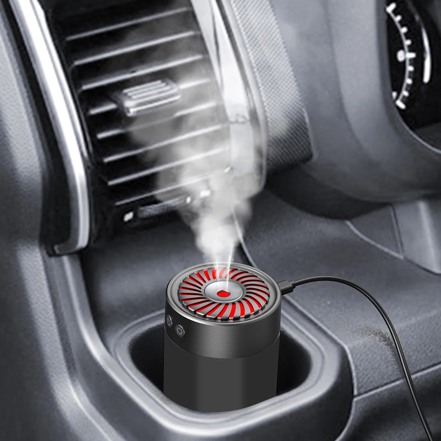 Romellar Ultrasonic Humidifier USB Dual Mist Modes