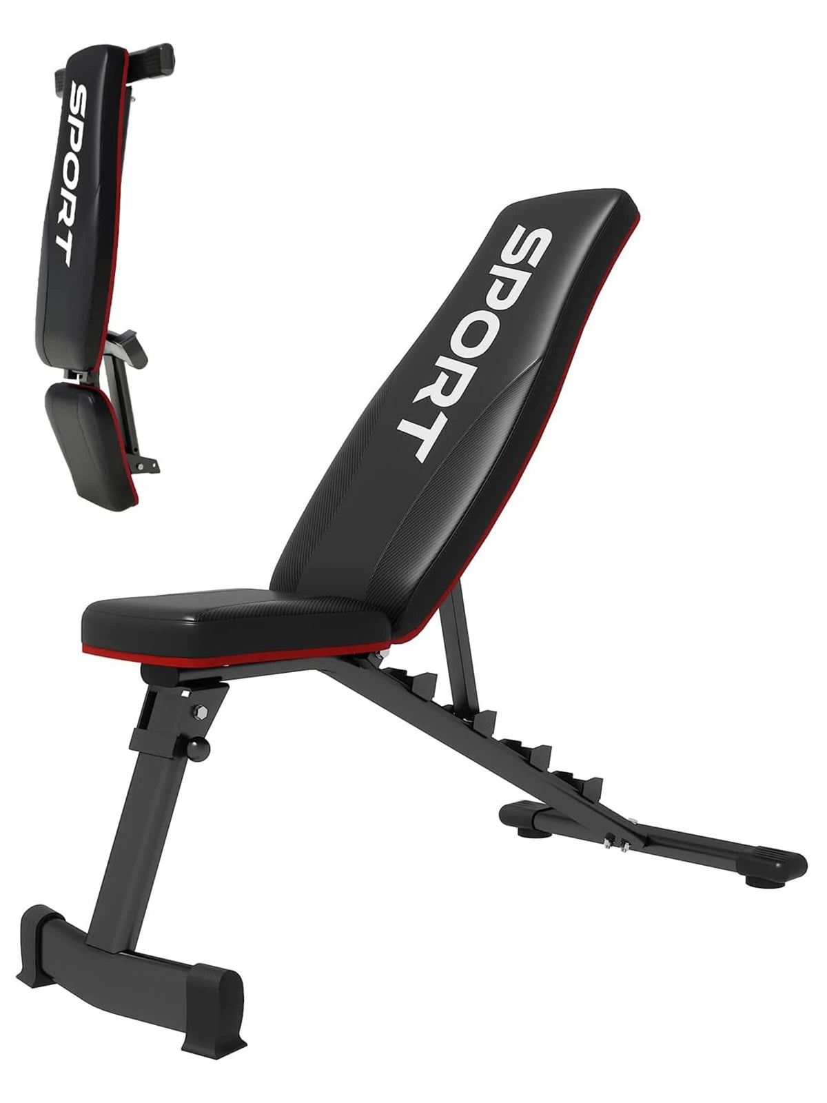 TWISTER.CK Foldable Incline Utility Weight Bench For Full Body Workout