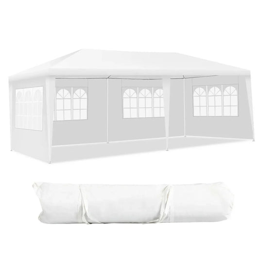 NONECN Outdoor Canopy Weather Resistant Event Tent With 4 Sidewalls