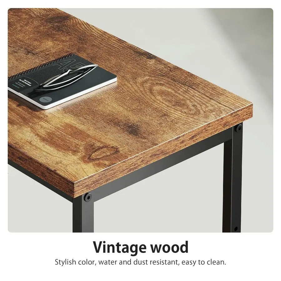 XMSJ L Shaped Desk with Drawers for Corner Space Storage