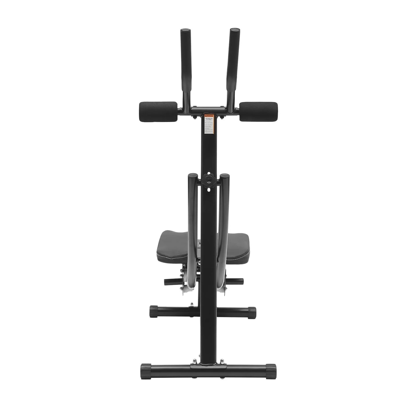 Abdominal Crunch Coaster, Height Adjustable Ab Trainer Abdominal Whole with LCD Monitor & Six Silent Rollers for Home,Gyms