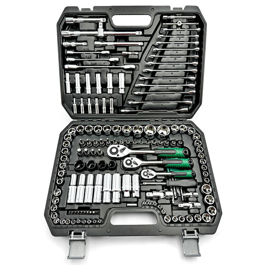 NIUXIANG 151 Piece Drive Socket Set With Ratchets Case