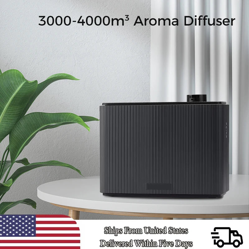 LuxPerfume Aroma Diffuser Bluetooth Waterless Essential Oil