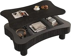 DAFIFY Lift Top Coffee Table With Hidden Storage Hydraulic Lift