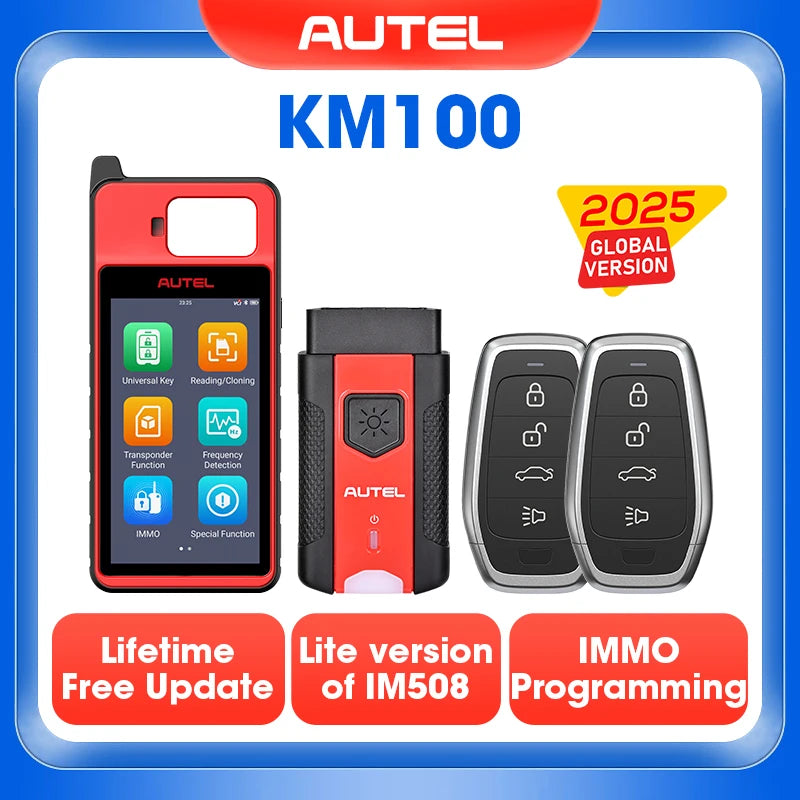 Autel MaxiIM KM100 Key Fob Programmer and Immobilizer Tool