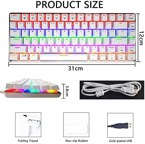 Attack Shark Mechanical Gaming Keyboard And Mouse Set