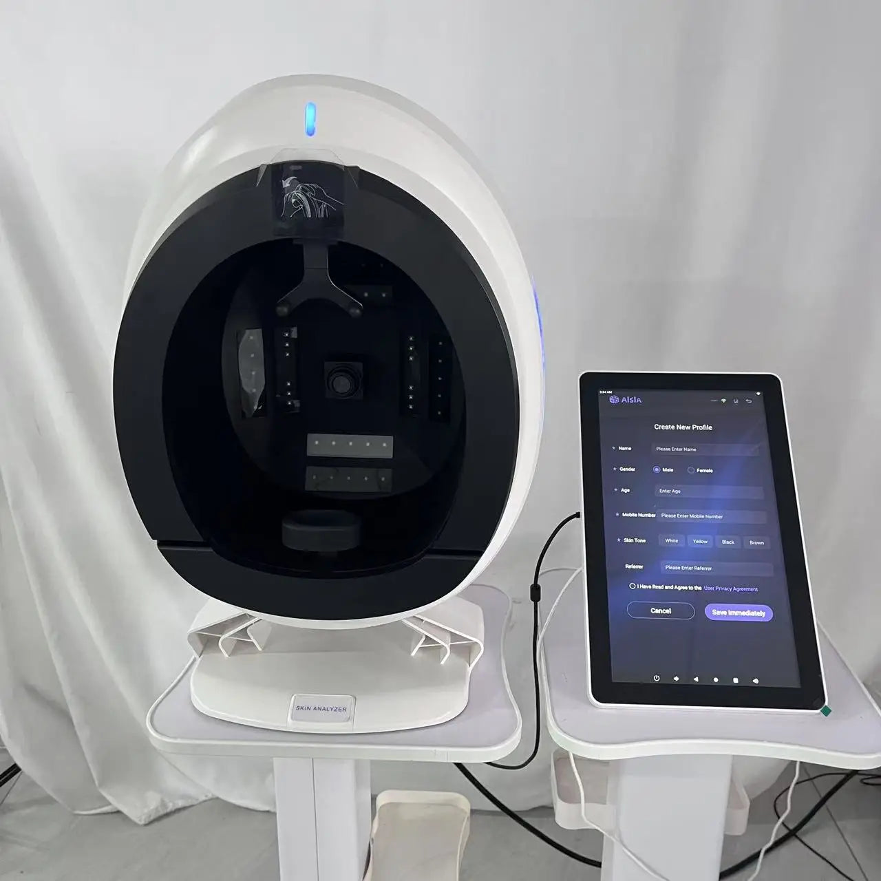 AISIA Q1 3D AI Facial Skin Analyzer for Skin Analysis