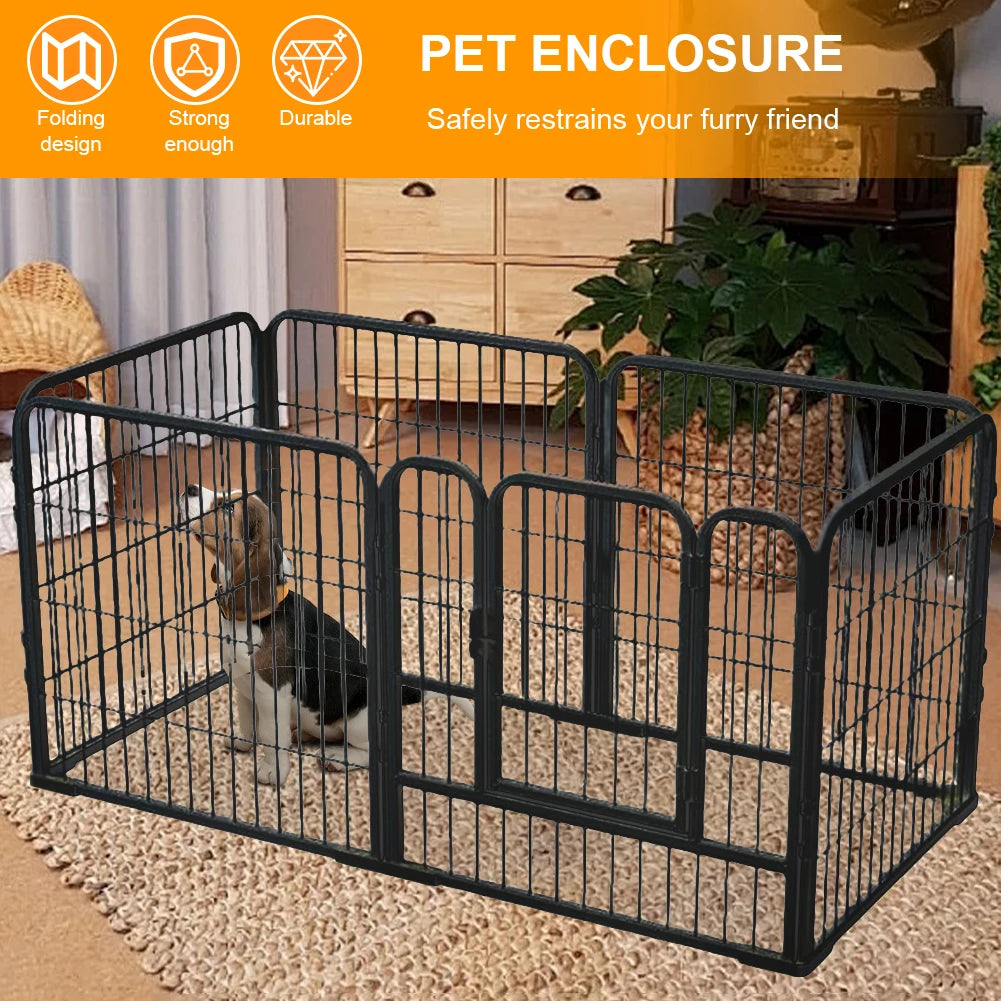 APWIKOGER Heavy Duty Portable Pet Playpen For Dogs And Cats