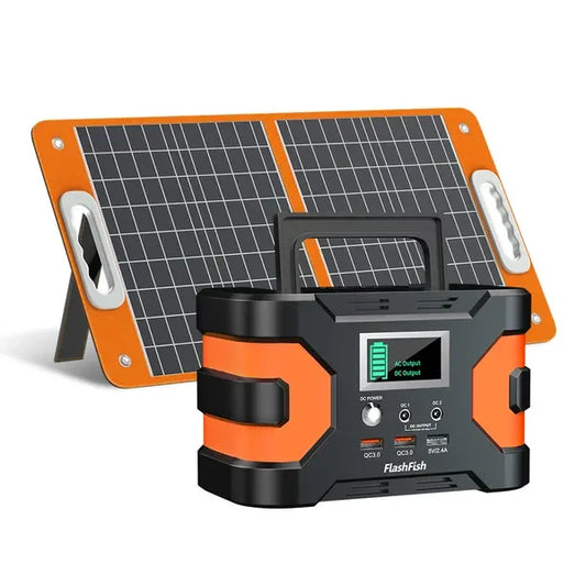 Portable CPAP Battery Power Station 166Wh With Solar Panel