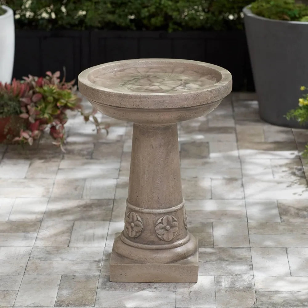 Lamps Plus Outdoor Cement Floor Fountain Bird Bath