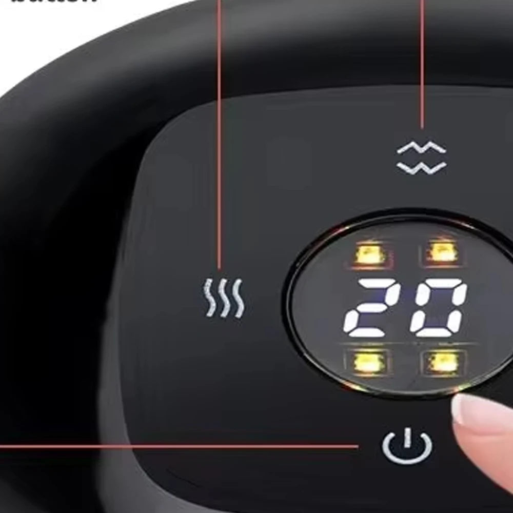 Moajaza Electric Vacuum Cupping Massager With Heating Therapy