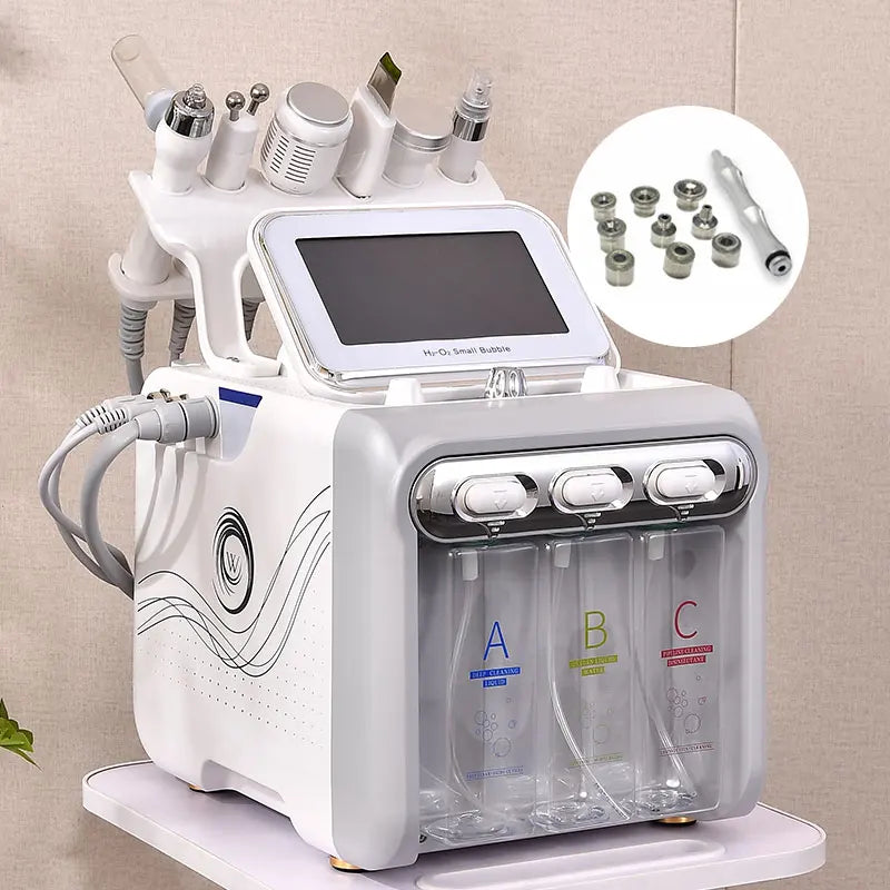 Amilibeauty Hydro Microdermabrasion 6-in-1 H2O2 Beauty Machine