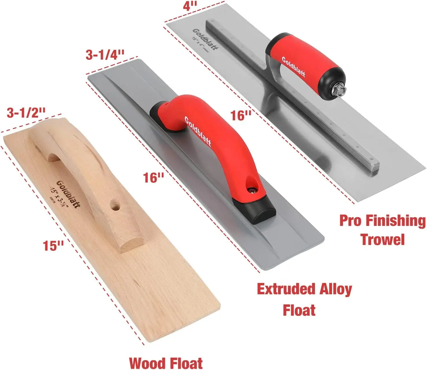 Masonry Tool Set With Finishing Trowel And Accessories