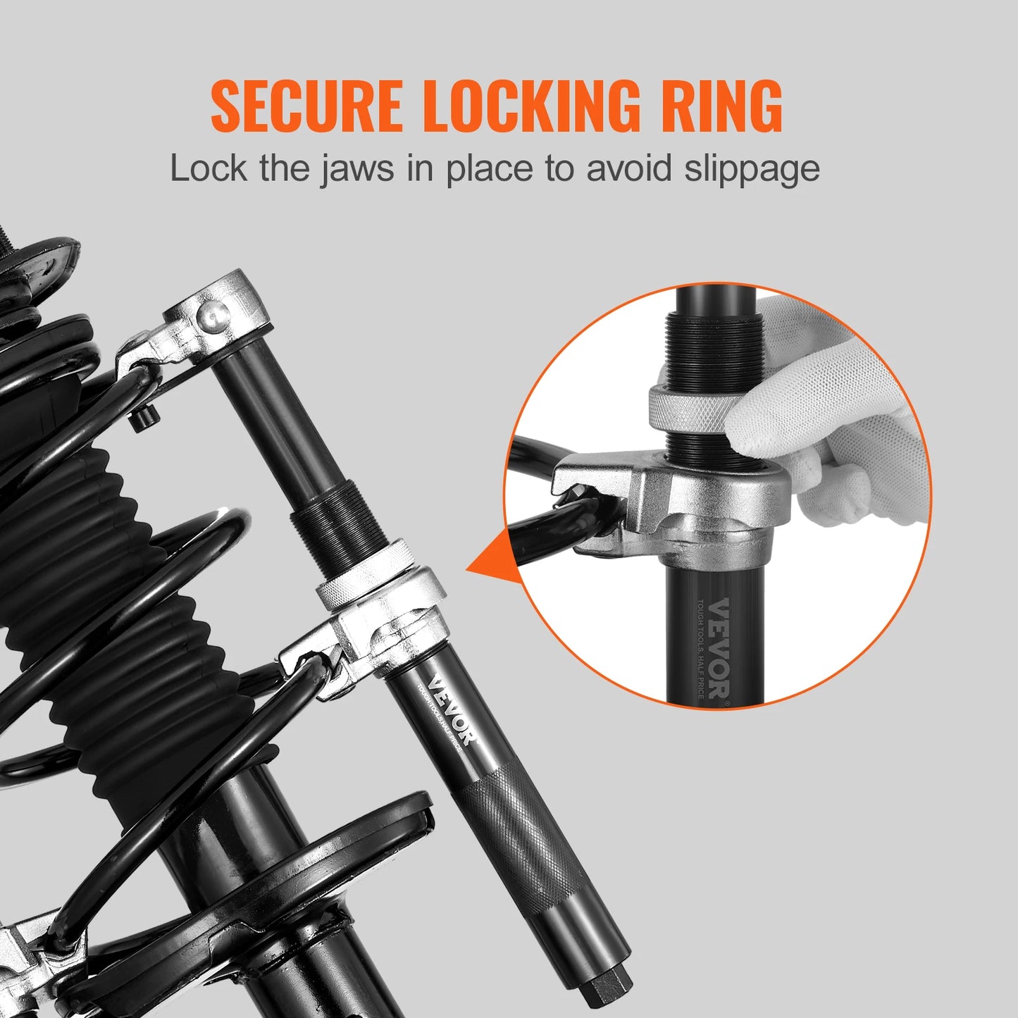 SucceBuy Coil Spring Compressor Tool 2pcs Heavy Duty  Strut Spring Compressor Set 2646 lbs Strut Spring Compressor for Truck ATV