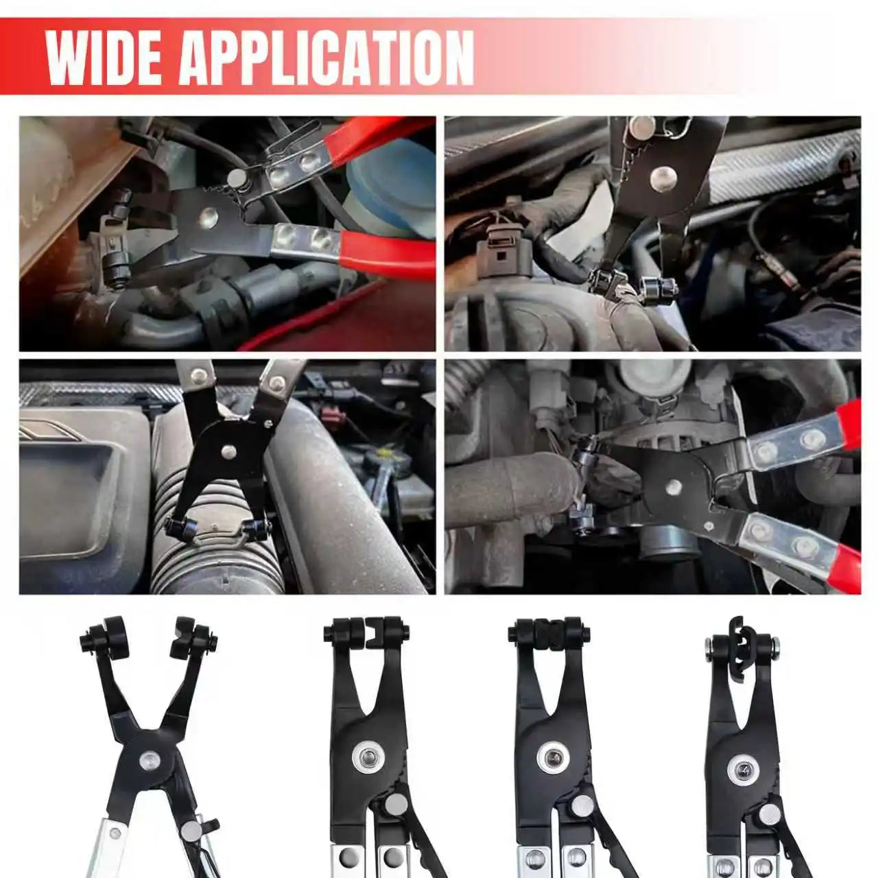 NIUXIANGDIY Hose Clamp Pliers Tool Set 16Pcs For Automotive