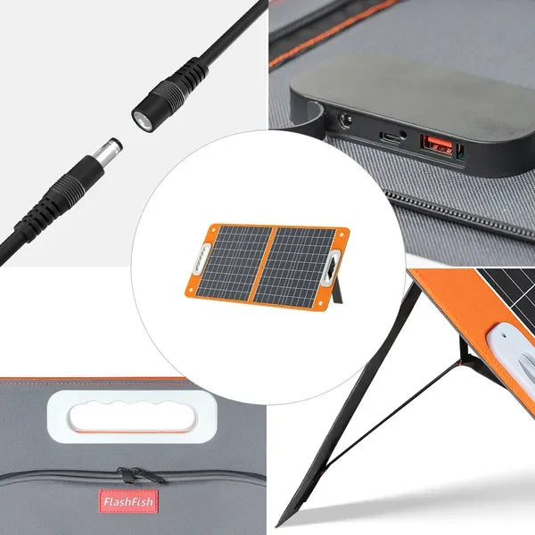 Portable CPAP Battery Power Station 166Wh With Solar Panel