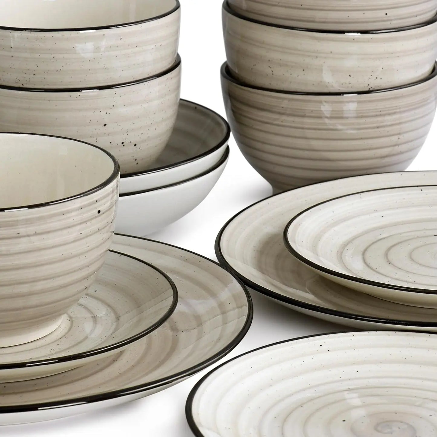 Stoneware Dinnerware Set Durable and Elegant for Everyday Dining