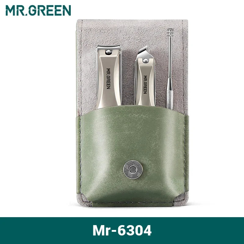 MR.GREEN Manicure Set Stainless Nail Clippers and Scissors Travel Kit