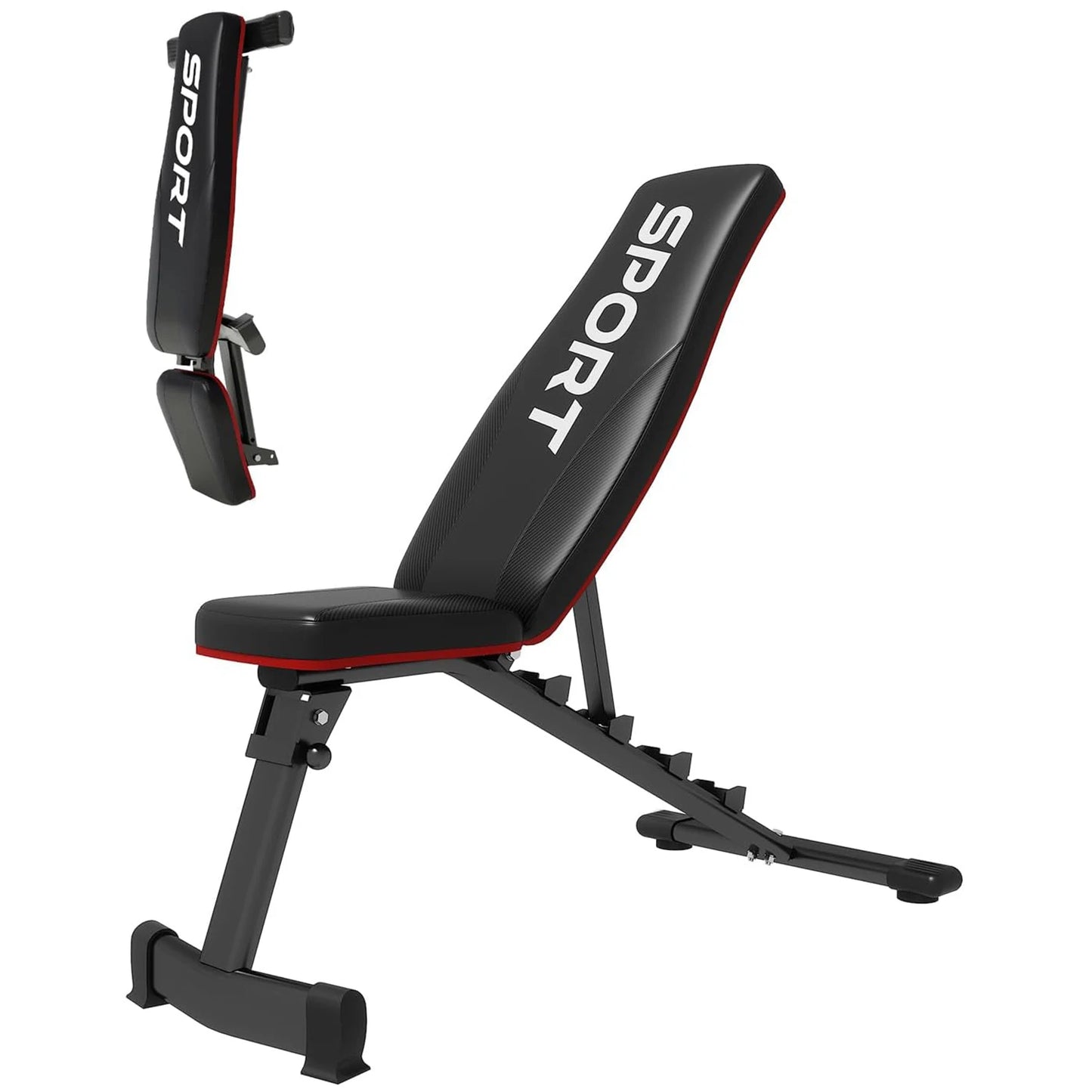 TWISTER.CK Foldable Incline Utility Weight Bench For Full Body Workout