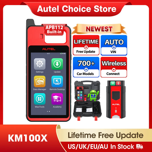 Autel MaxiIM KM100 KM100X Key Programming Tool Immobilizer Programmer