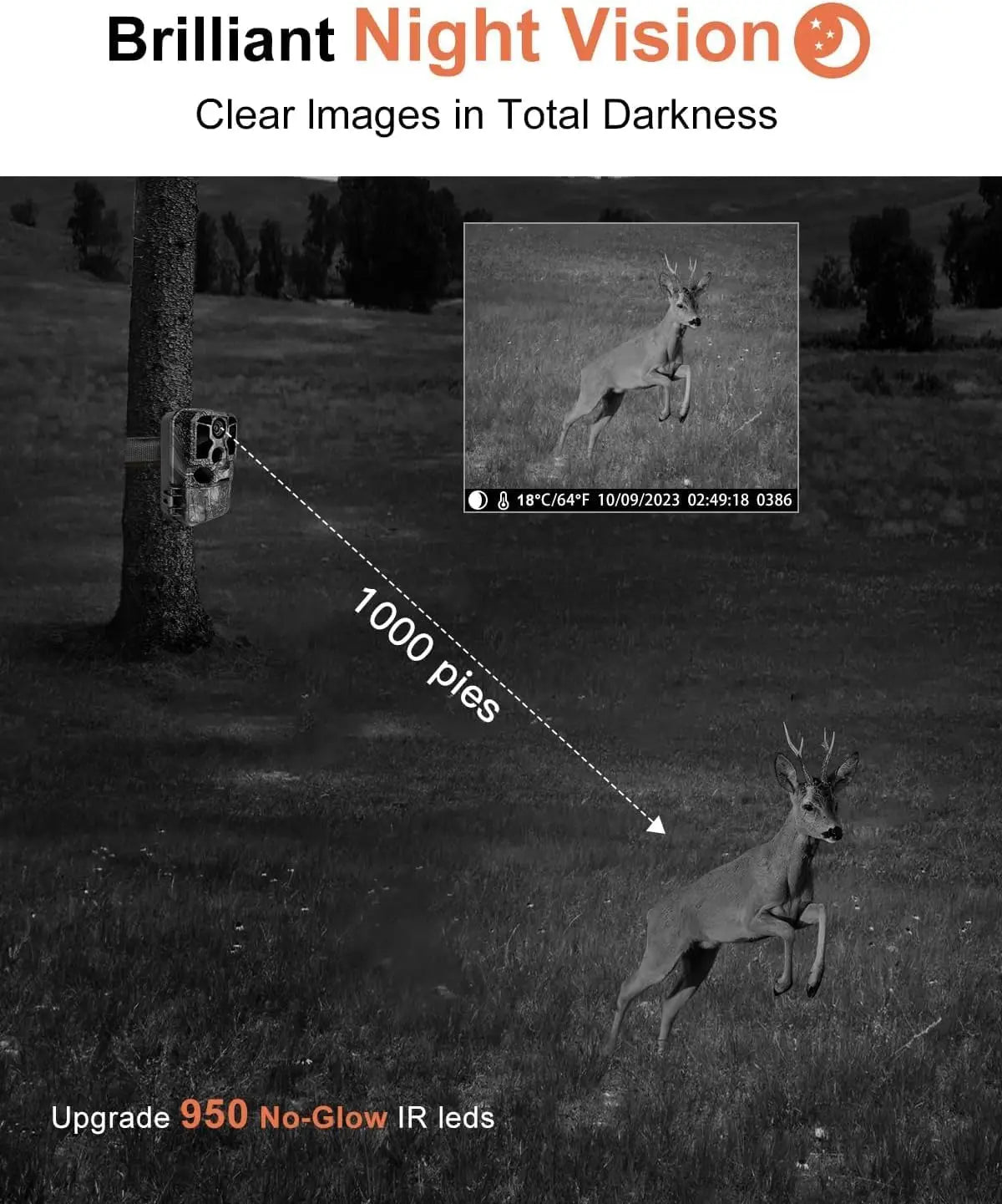 XMSJ Trail Camera WiFi 8K 84MP Night Vision IP67 Waterproof