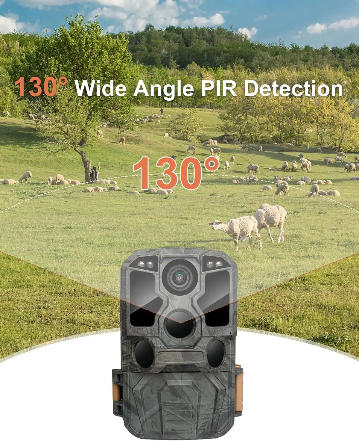XMSJ Trail Camera WiFi 8K 84MP Night Vision IP67 Waterproof