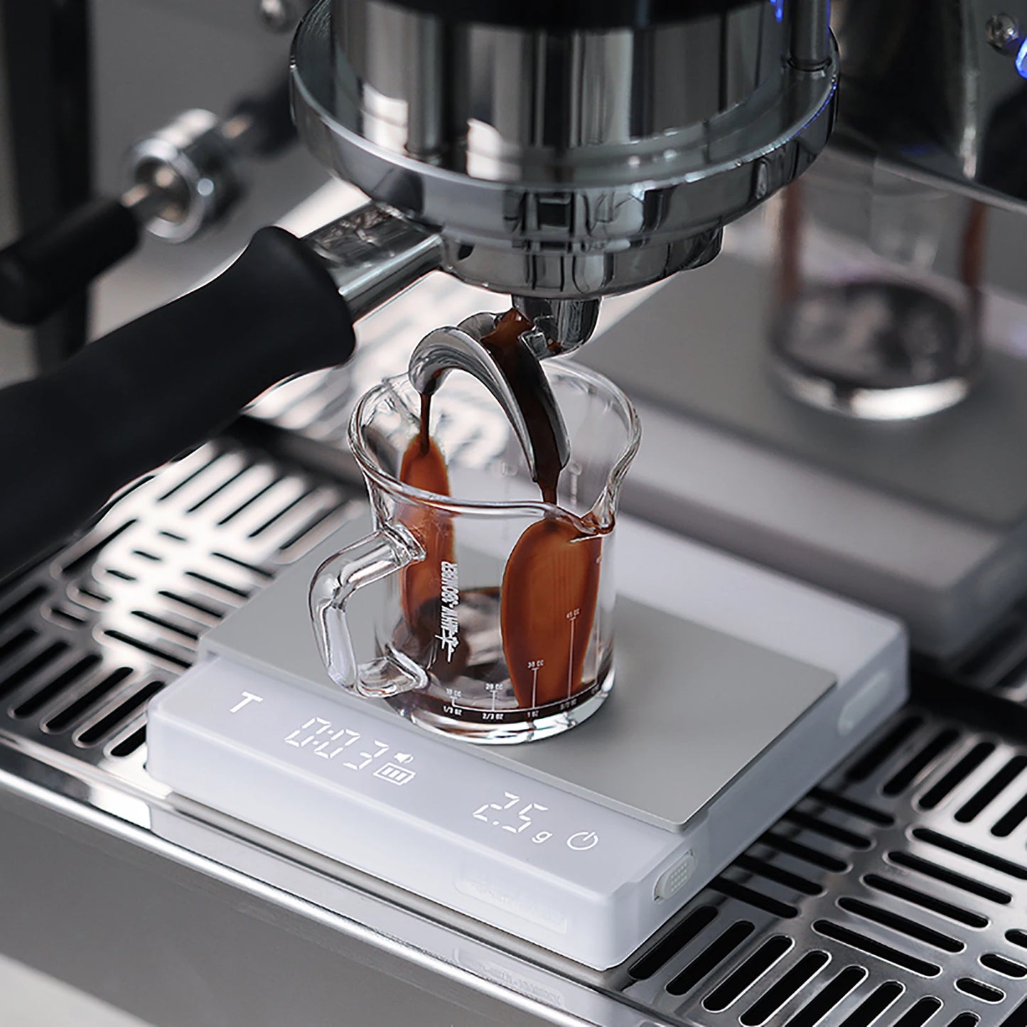 MHW-3BOMBER Rechargeable Coffee Scale With Timer 0.1g Precision