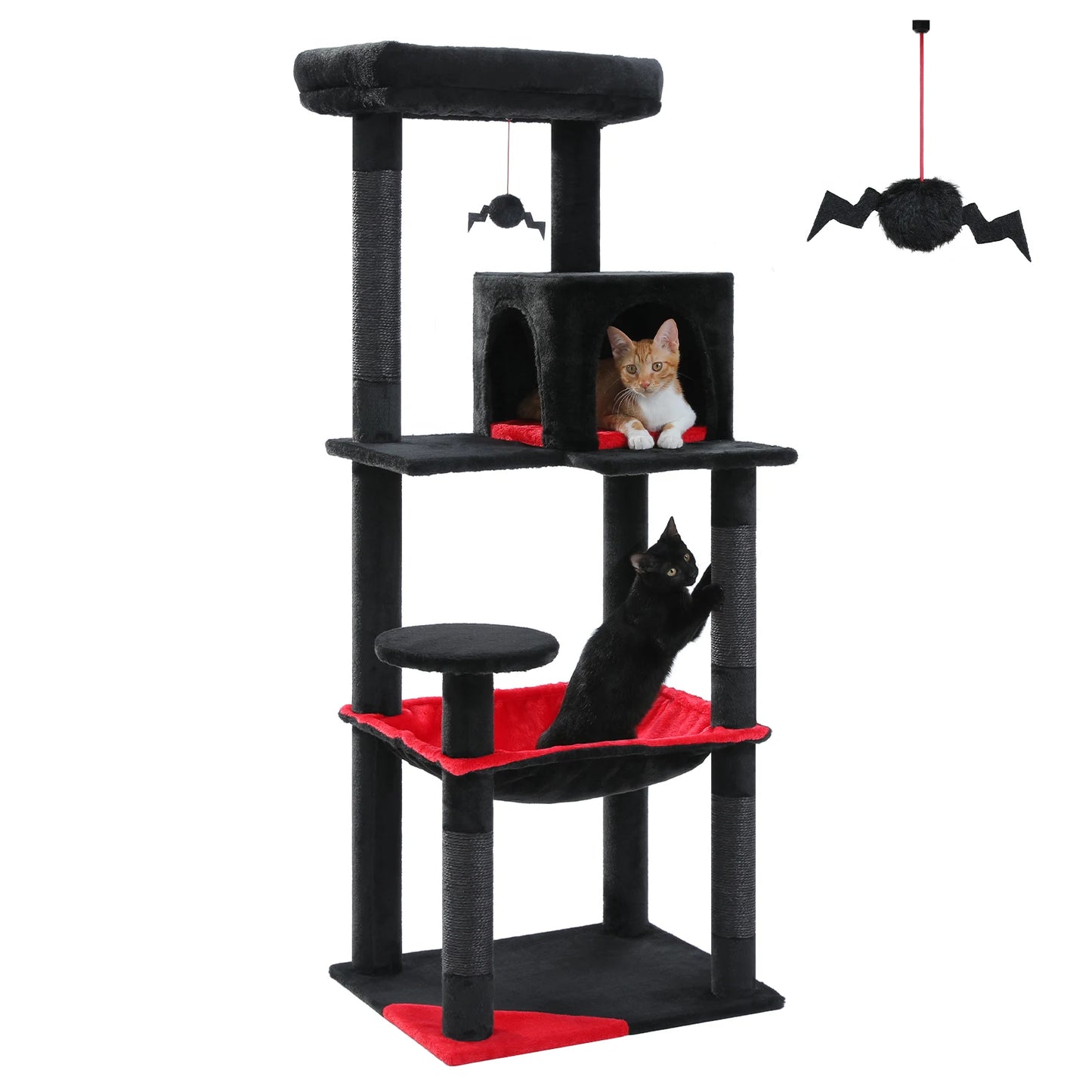 PAWZ Road Five Level Cat Tree Indoor Cat Tower Sturdy