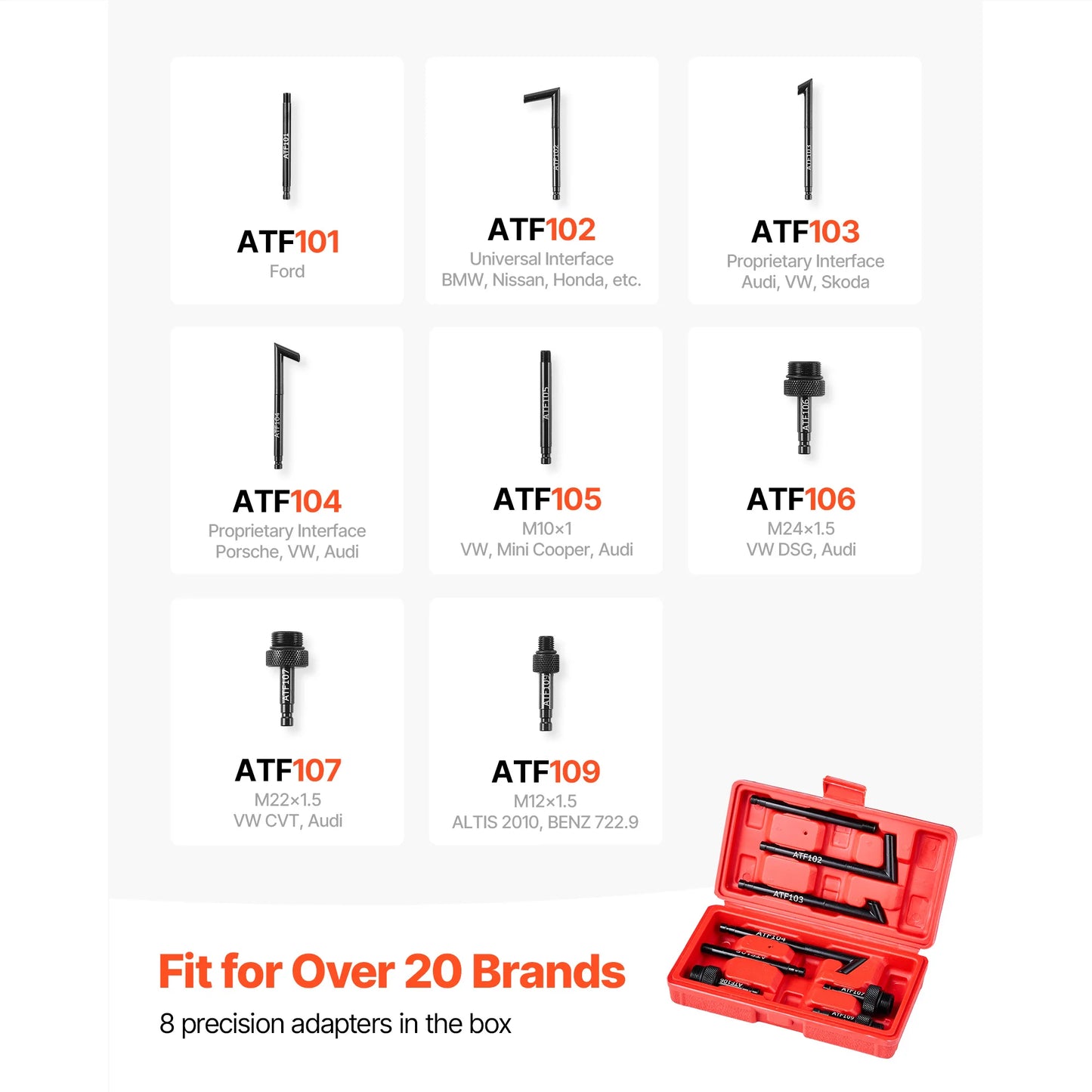 SucceBuy Transmission Fluid Pump Kit With ATF Adapters