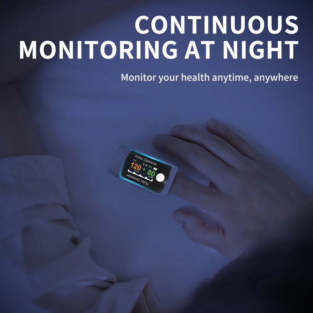 Schbit Compact Finger Blood Pressure And Oxygen Monitor