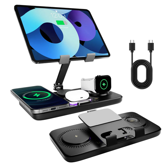 7 In 1 Wireless Charger Station For iPhone AirPods