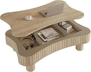 DAFIFY Lift Top Coffee Table With Hidden Storage Hydraulic Lift