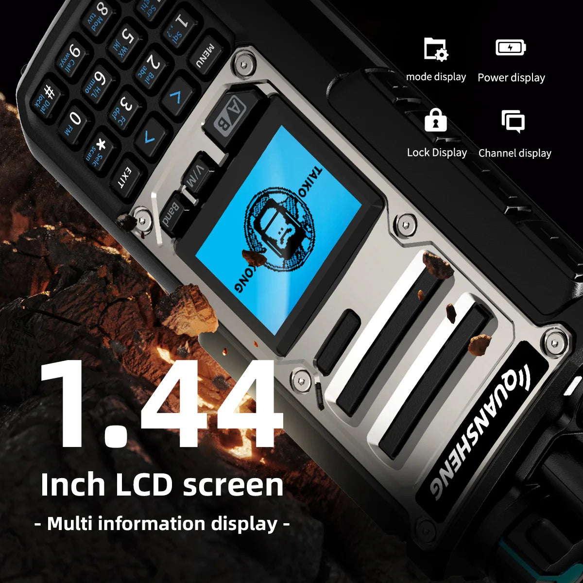 Quan Sheng TK11 Dual Band Radio 10W NOAA Alarm Portable