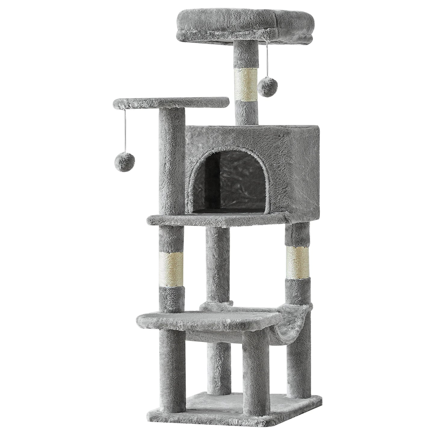 JHK Cat Tree Tower Indoor Multi-Cat Play and Scratching Posts
