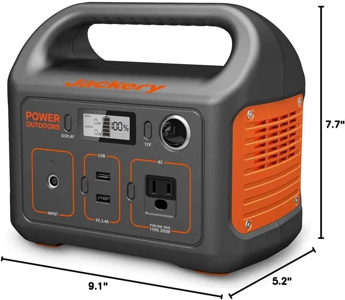 Portable Power Station Explorer 290Wh Solar Generator Backup Battery