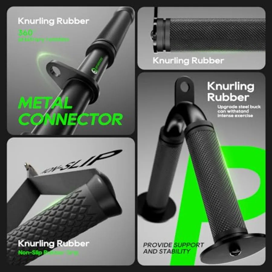 LAT Pulldown Cable Machine Attachment Bar