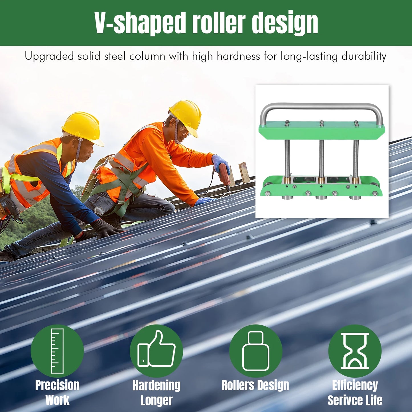 NONEDIY Sheet Metal Bending Wear-Resist Plate Folding Tool